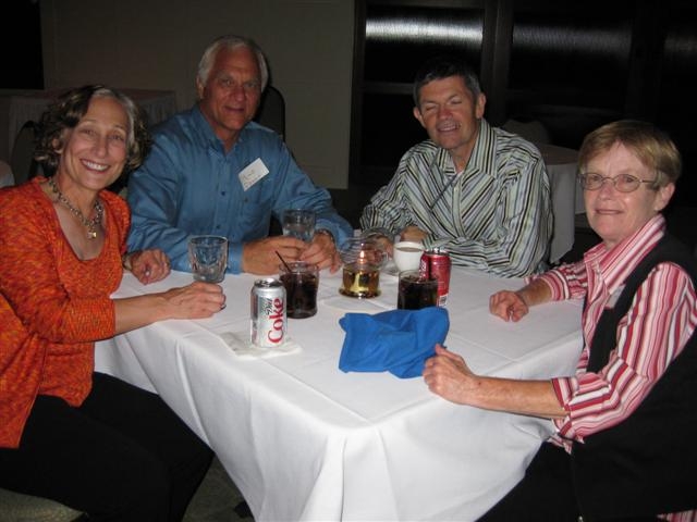 Jude & Mike Dennis, Frank Laufer, Jenice Mitchell (Smith)