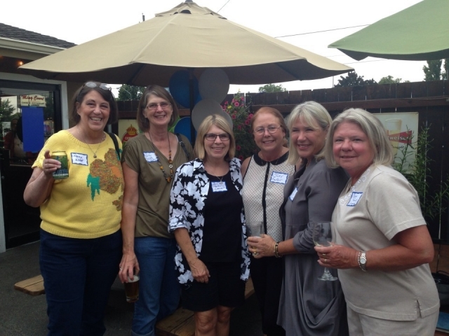 Nancy Nehr, Kathy Hanson, Suzie Hamburg, Judy Fuller, Jeanie Helzer, Chris Short